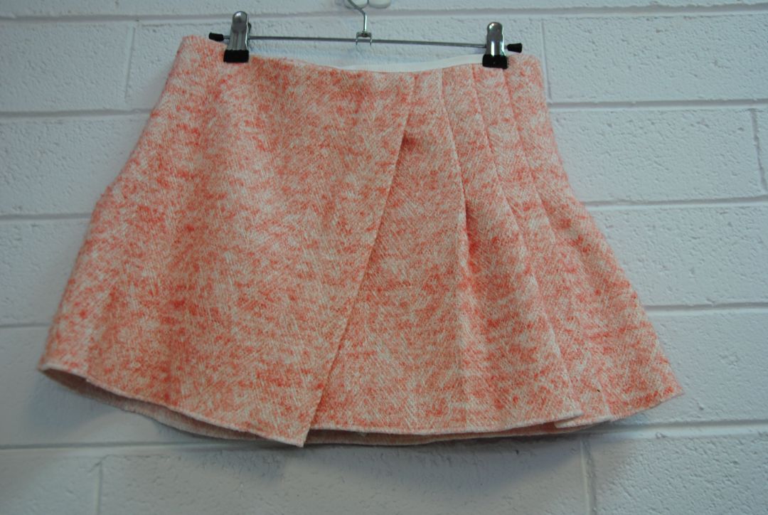 Maje tweed mini skirt