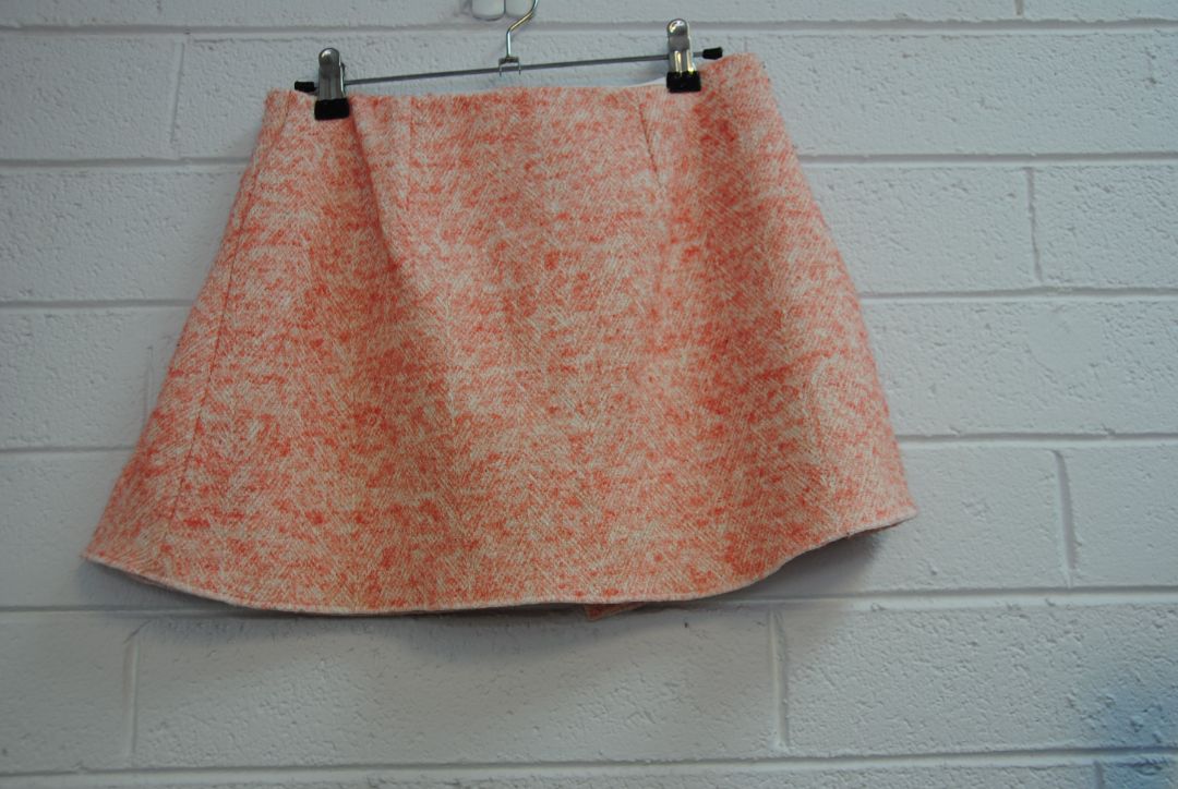 Maje tweed mini skirt