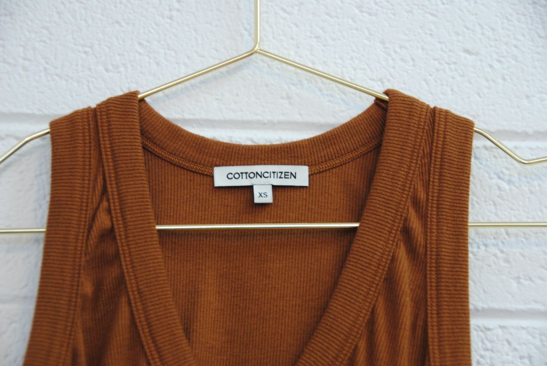 Cotton Citizen v neck tank