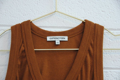 Cotton Citizen v neck tank