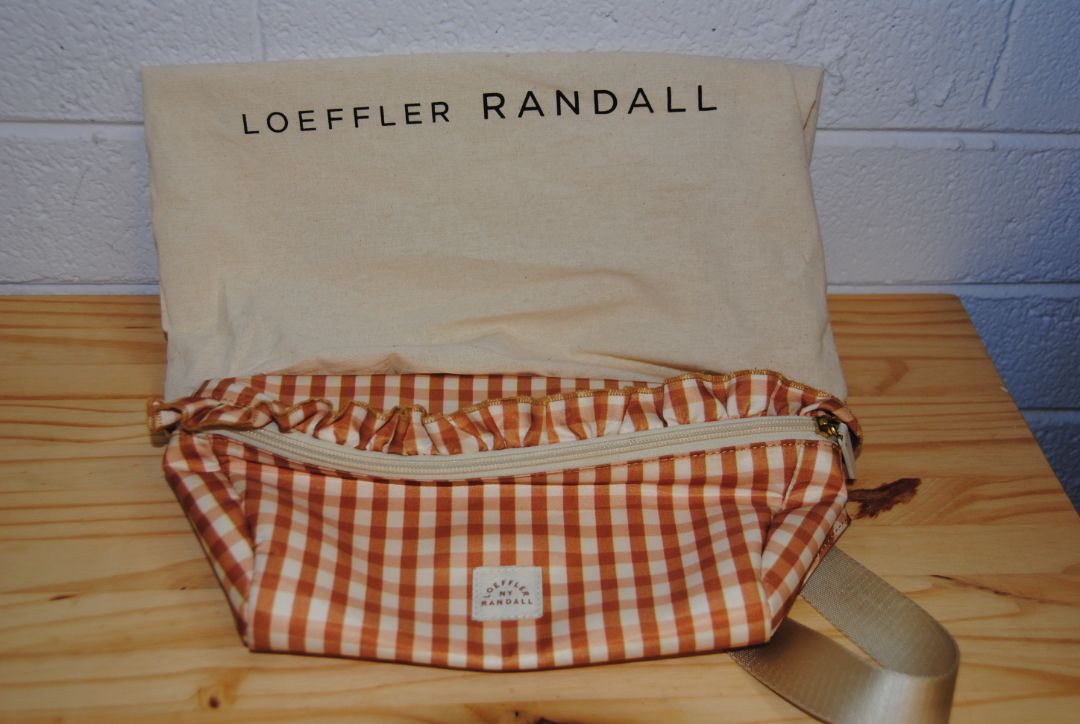 Loefler Randall fanny pack gingham