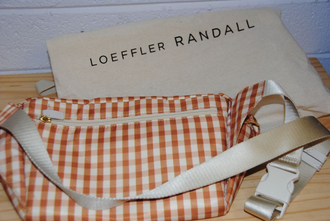 Loefler Randall fanny pack gingham