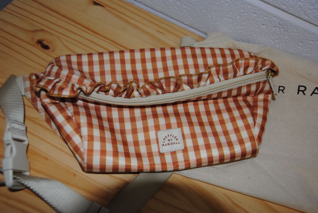 Loefler Randall fanny pack gingham