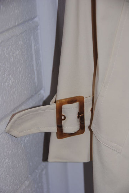 Attentif Paris Classic double breasted trench coat