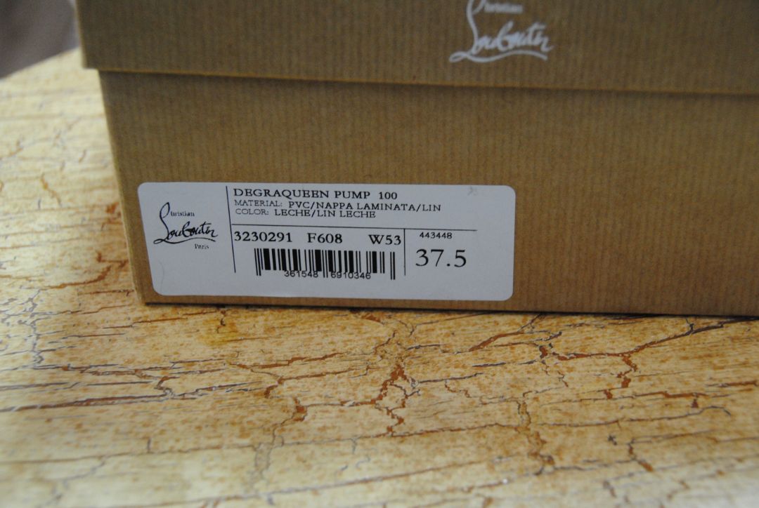 Christian Louboutin Degraqueen pump 100