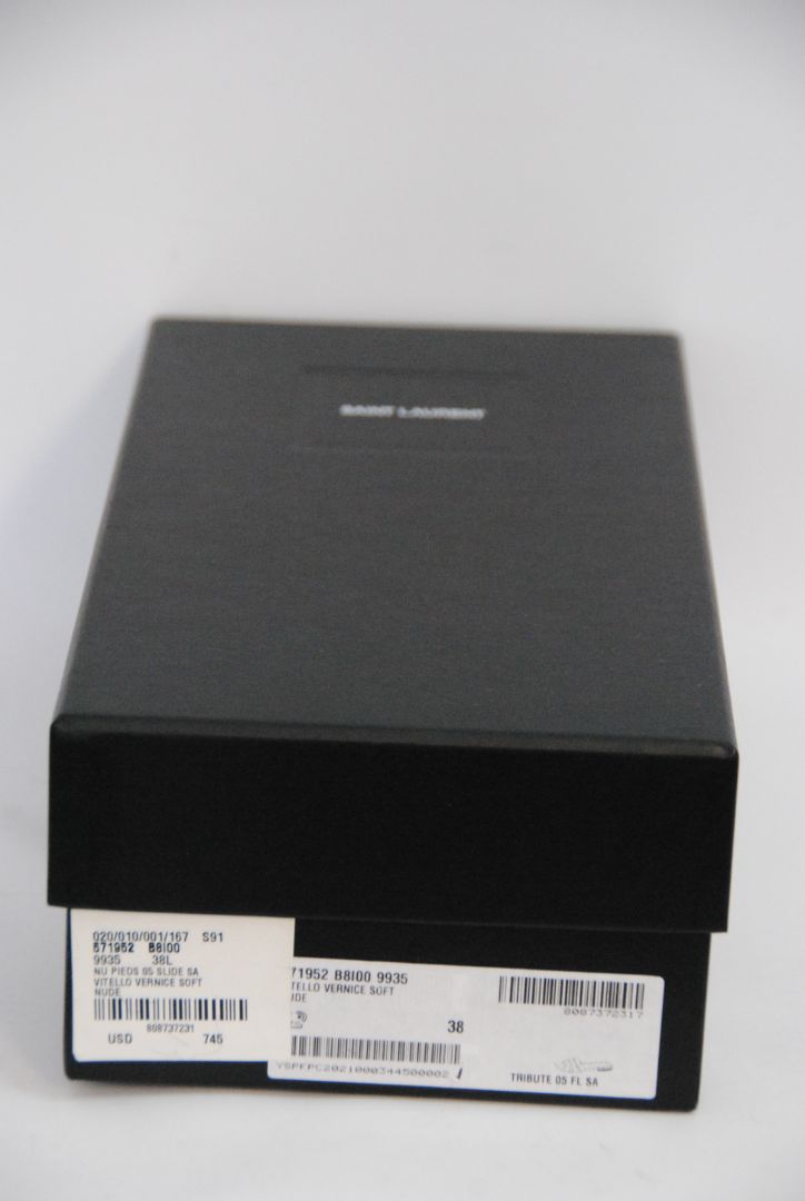 Nu Pieds Woven Patent Leather