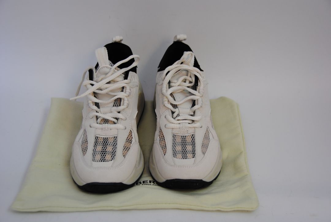 Arthur Vintage Check Mesh Sneakers