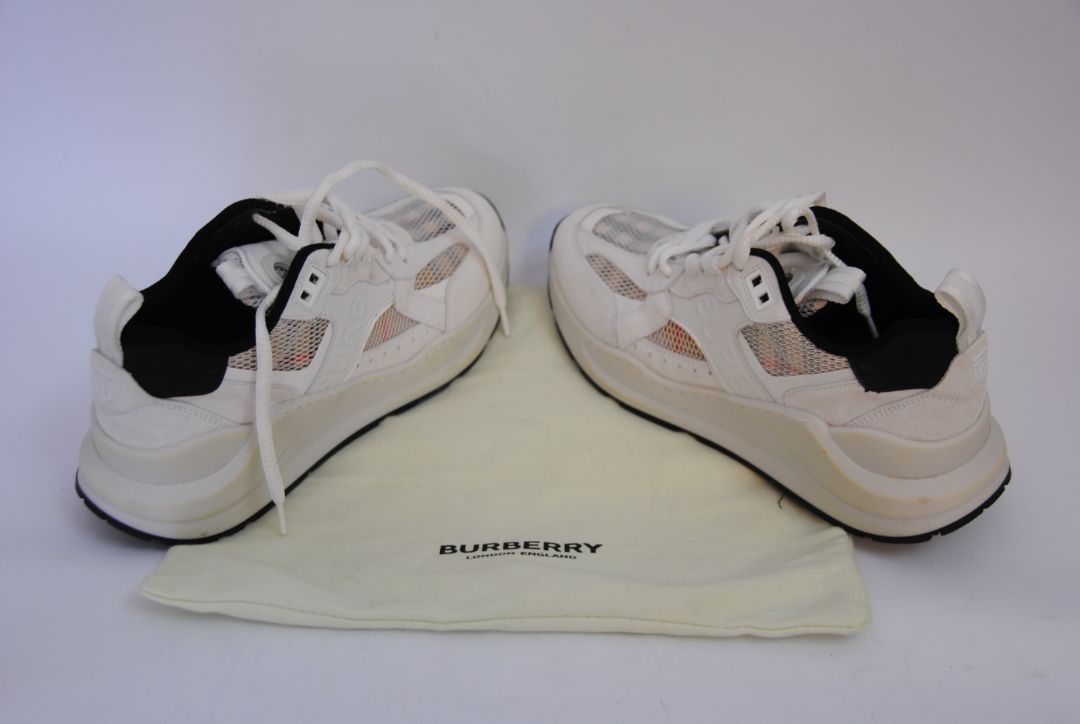 Arthur Vintage Check Mesh Sneakers