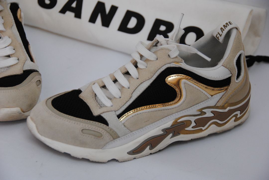 SANDRO Flame chunky sneakers