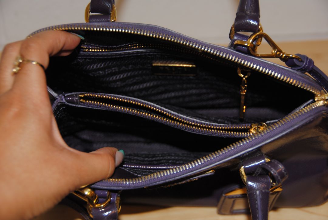 Prada Saffiano leather vernice bag