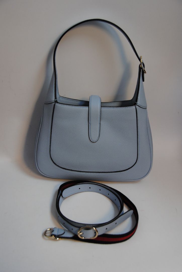 light blue Gucci 1961 Jackie complete set