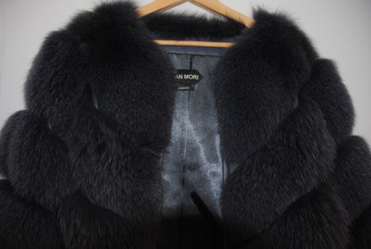 Gian Mori fur and leather jacket