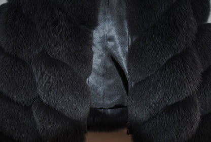 Gian Mori fur and leather jacket