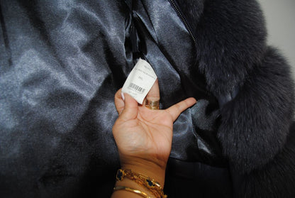 Gian Mori fur and leather jacket