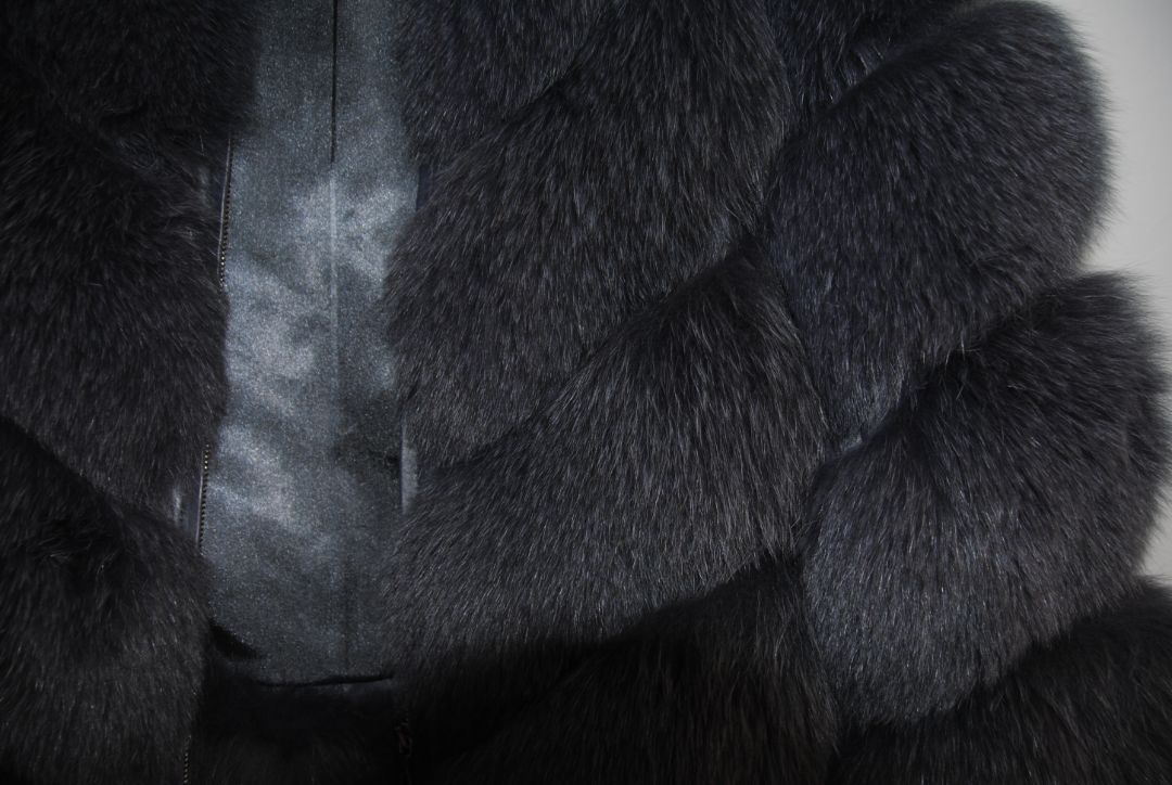 Gian Mori fur and leather jacket