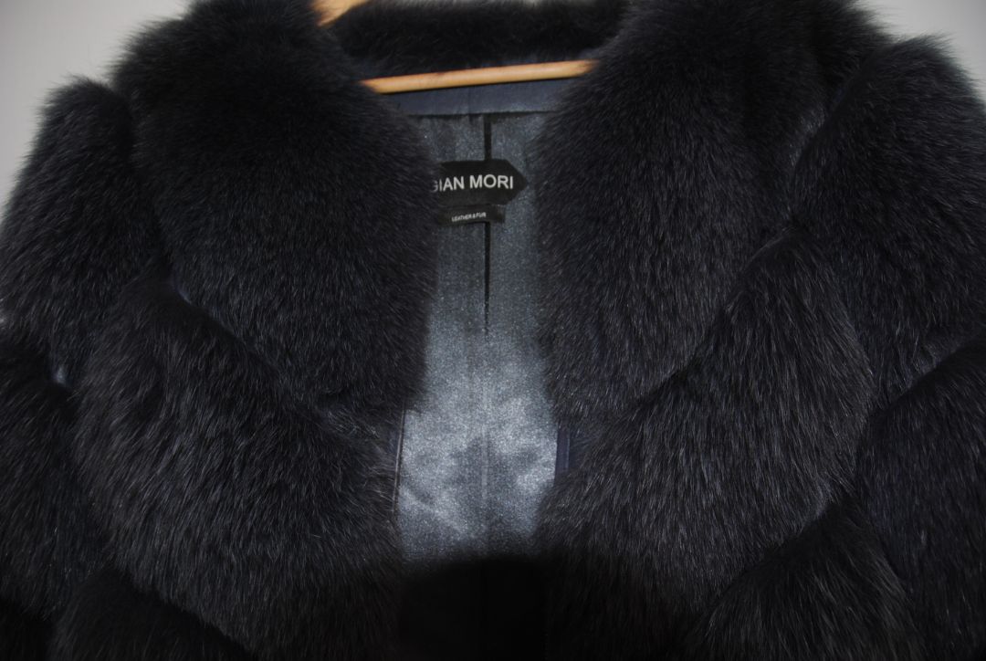 Gian Mori fur and leather jacket