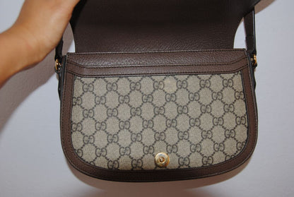 Gucci Ophidia GG Supreme Web Stripe Shoulder Bag