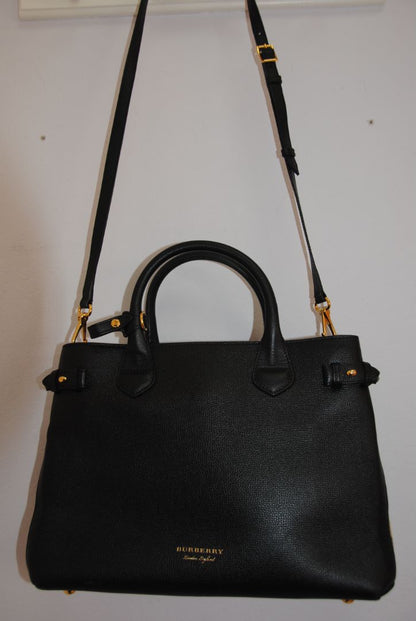 check panel tote Burberry