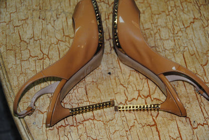 Valentino slingback peeptoe