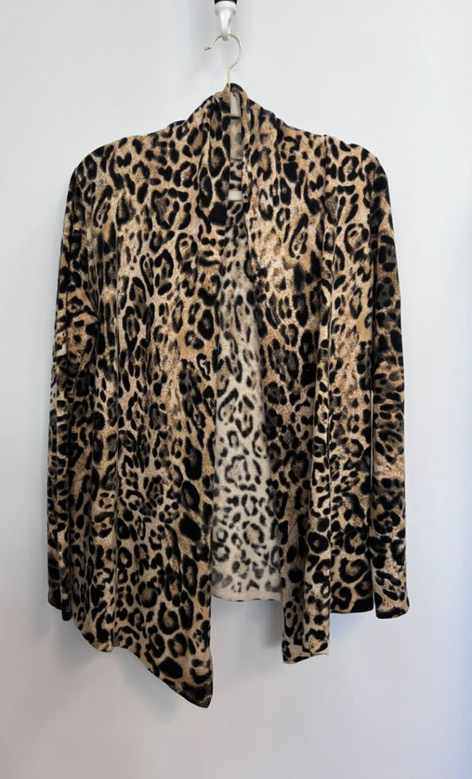 leopard Neiman Marcus sweater, M