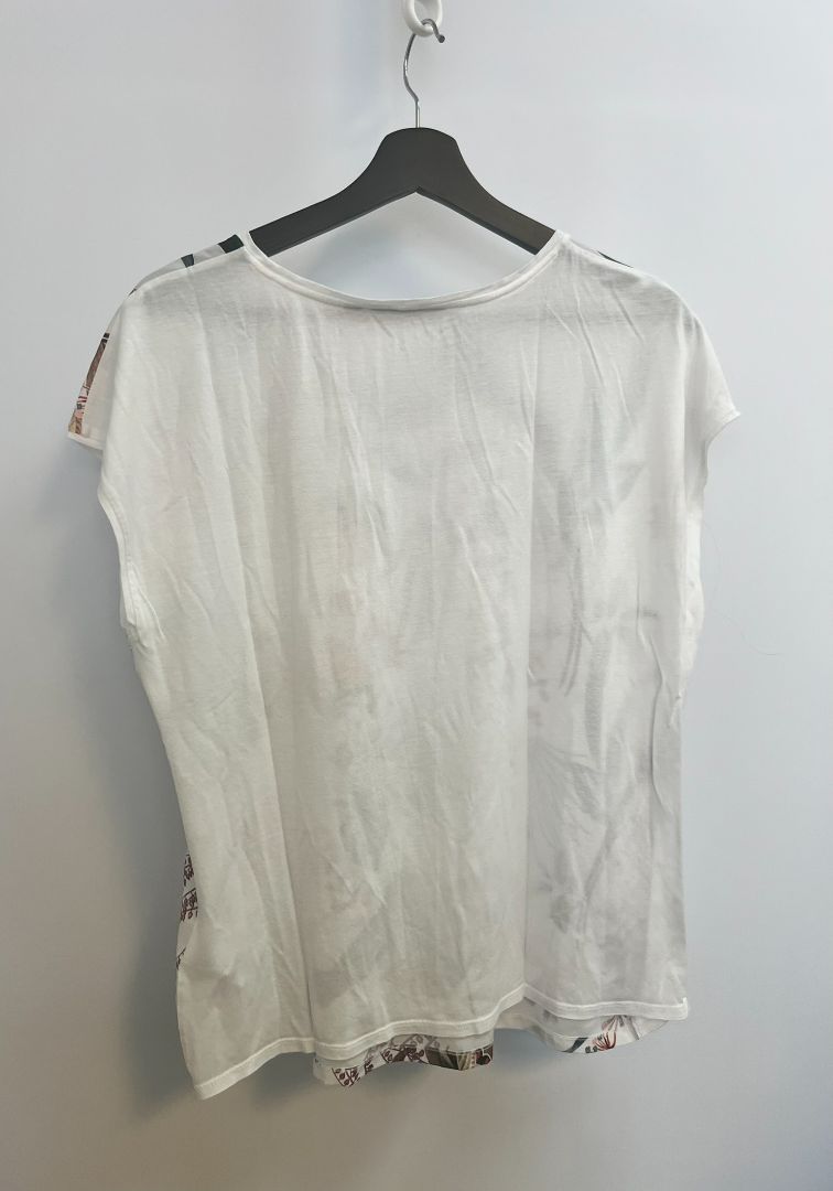 white multi Ted Baker floral top, 3