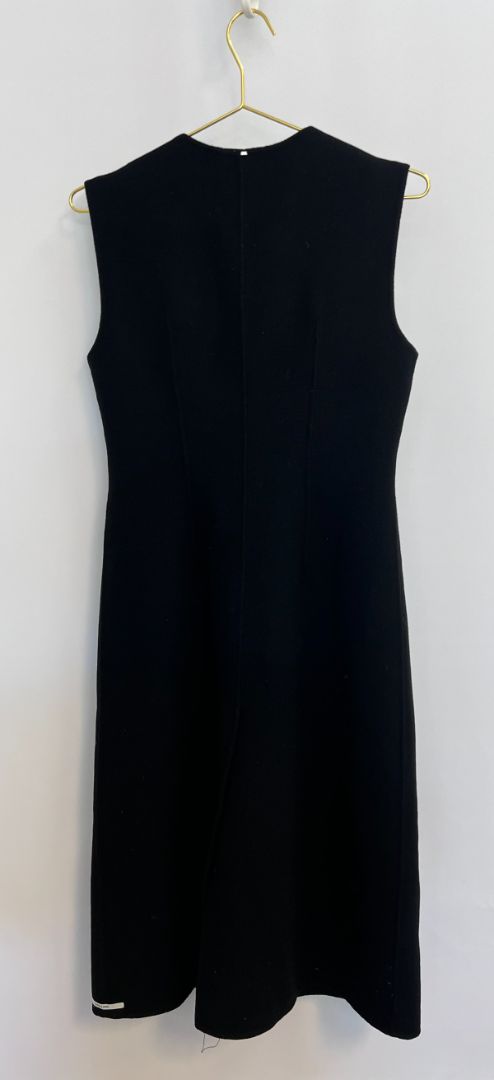 black Sportmax buttoned dress, one size
