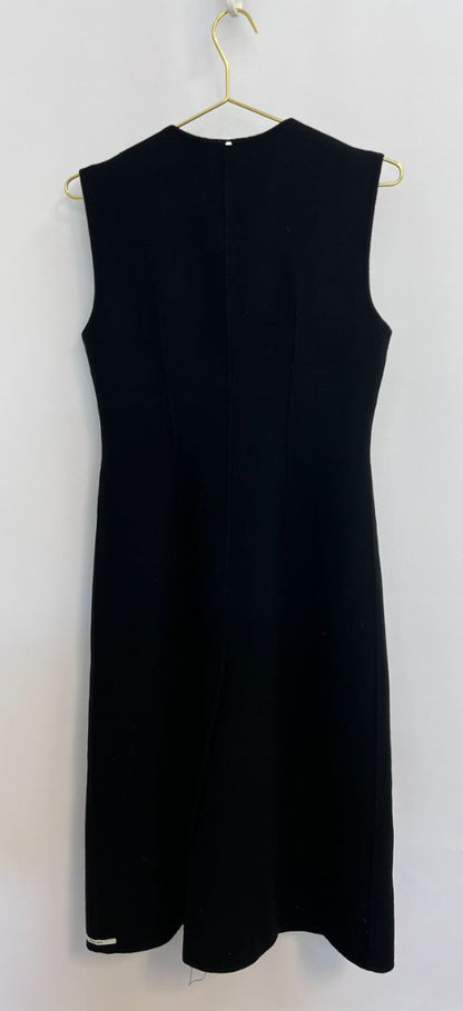 black Sportmax buttoned dress, one size
