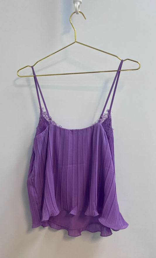 purple Lush tank top, L