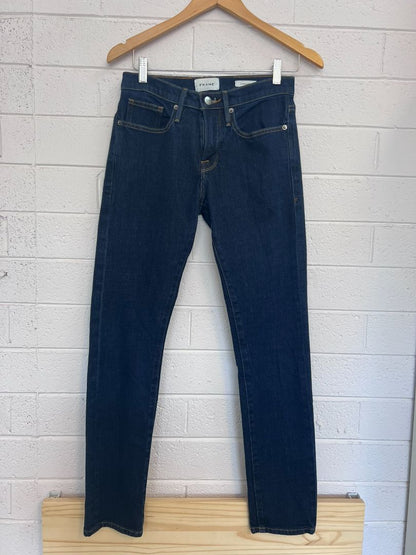 dark navy FRAME L'homme slim skinny jeans, 30