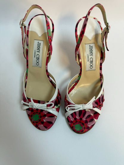 multi color Jimmy Choo multicolor sling backs, 36 EU