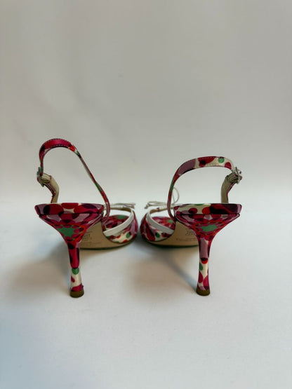 multi color Jimmy Choo multicolor sling backs, 36 EU