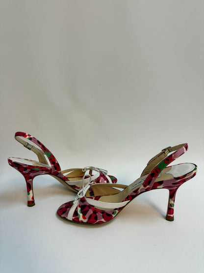 multi color Jimmy Choo multicolor sling backs, 36 EU