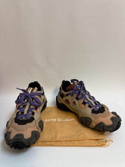 purple/ taupe Acne Studios chunky sneakers, 39 EU