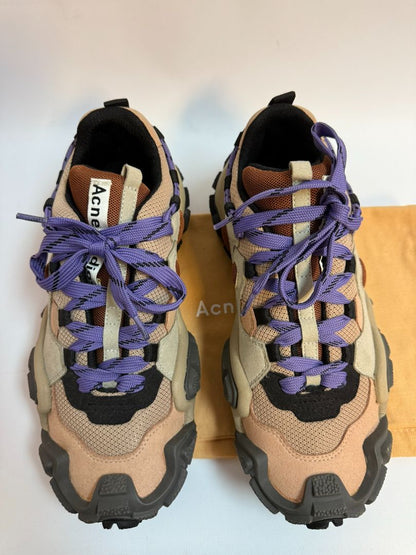 purple/ taupe Acne Studios chunky sneakers, 39 EU
