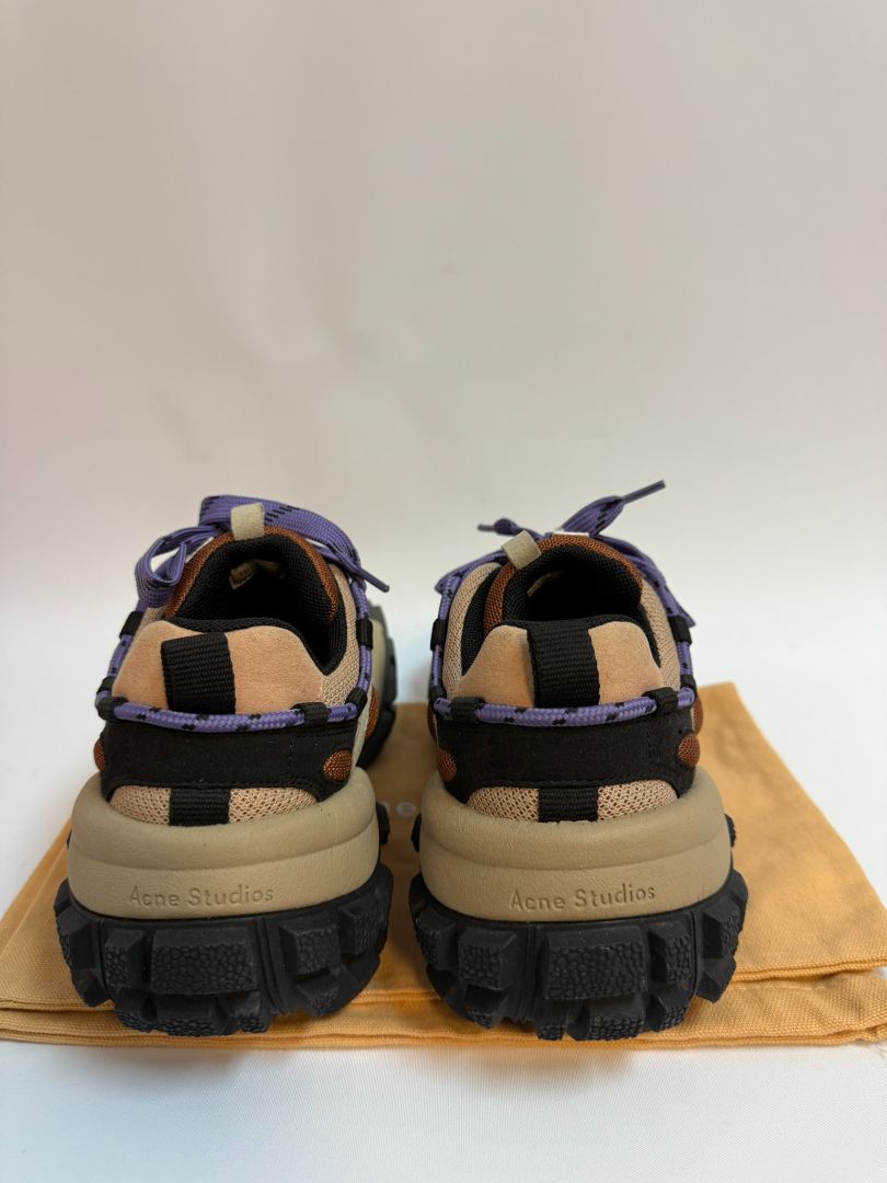 purple/ taupe Acne Studios chunky sneakers, 39 EU