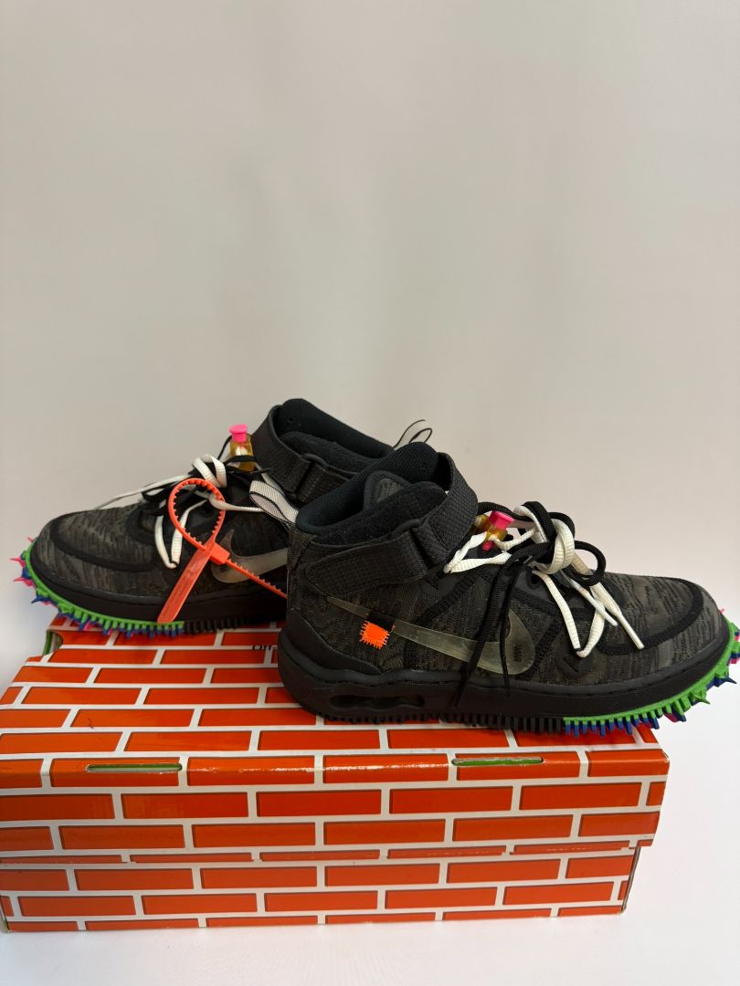black / fuschia Off white x Nike vapor street sneakers, 8