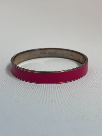 pink Kate Spade bangle, OS