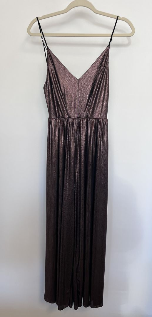 metallic brown Urban Outfitters jumpsuit, M