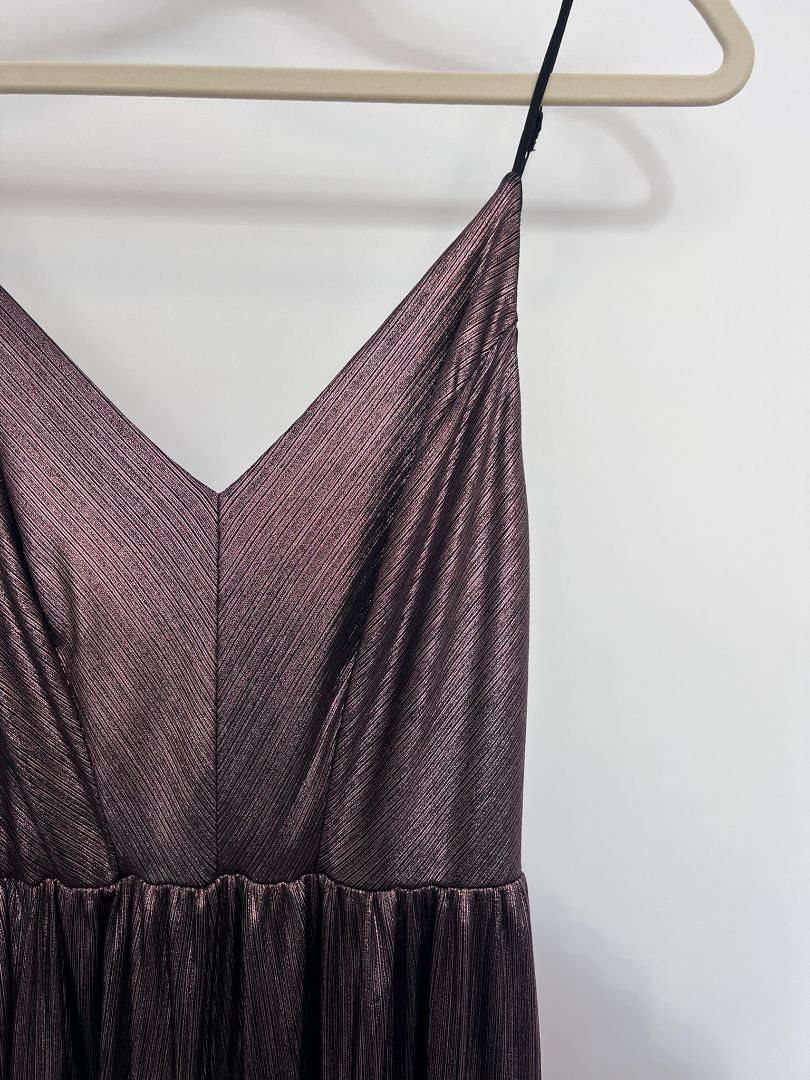 metallic brown Urban Outfitters jumpsuit, M