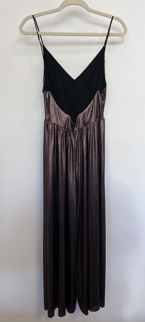 metallic brown Urban Outfitters jumpsuit, M