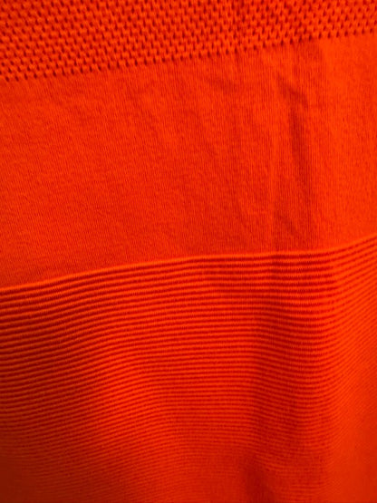 orange Akris dress, L