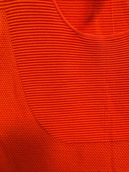 orange Akris dress, L