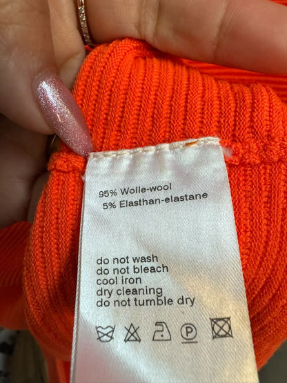 orange Akris dress, L