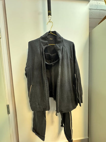 gray Peserico 2 piece jog set, L