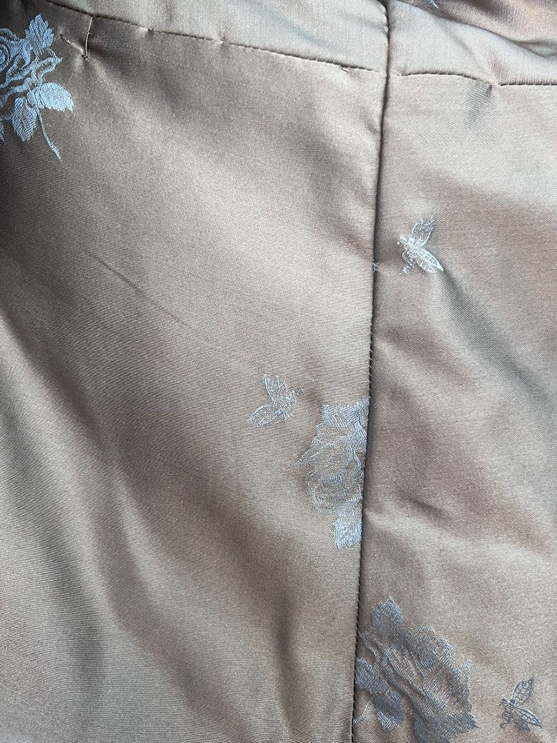 mocha Louise J Smith shawl, OS