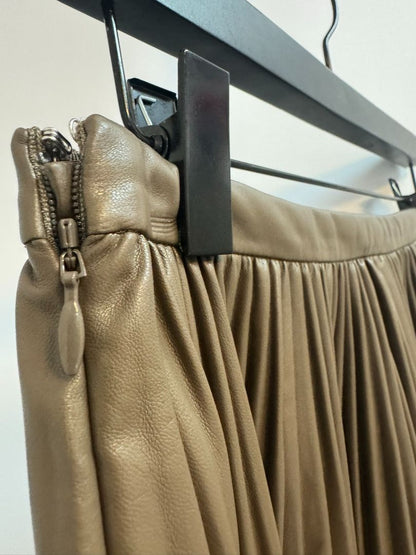 mushroom JCREW mini skirt, 4