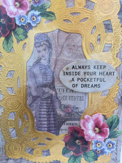 various Zareena Garrison Custom greeting cards handmade