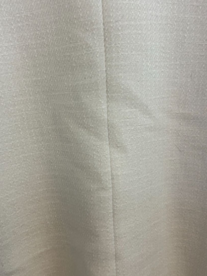white Sandro double breast coat, L