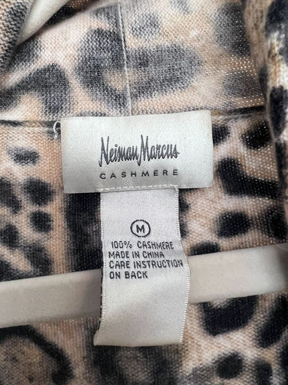 leopard Neiman Marcus sweater, M