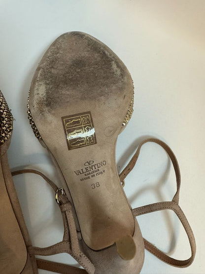 beige & gold Valentino Garavani pumps, 38